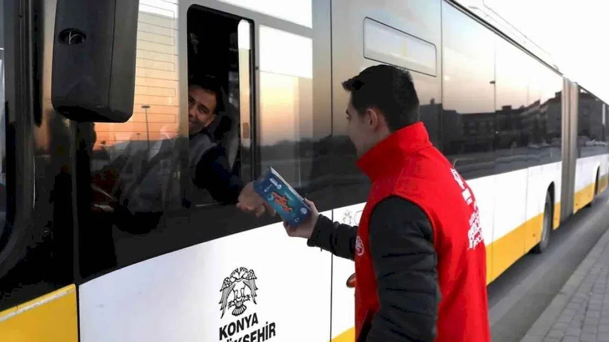 Konya'da “İftara 5 Kala” ikramı!