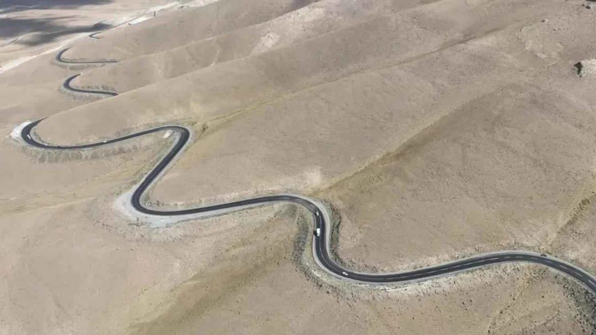 Van -Hakkari yönündeki tüpte sona yaklaşıldı... Virajlar yerini tünele bırakacak
