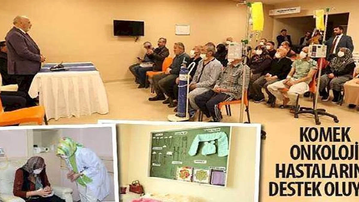 KOMEK Onkoloji Hastalarına Destek Oluyor