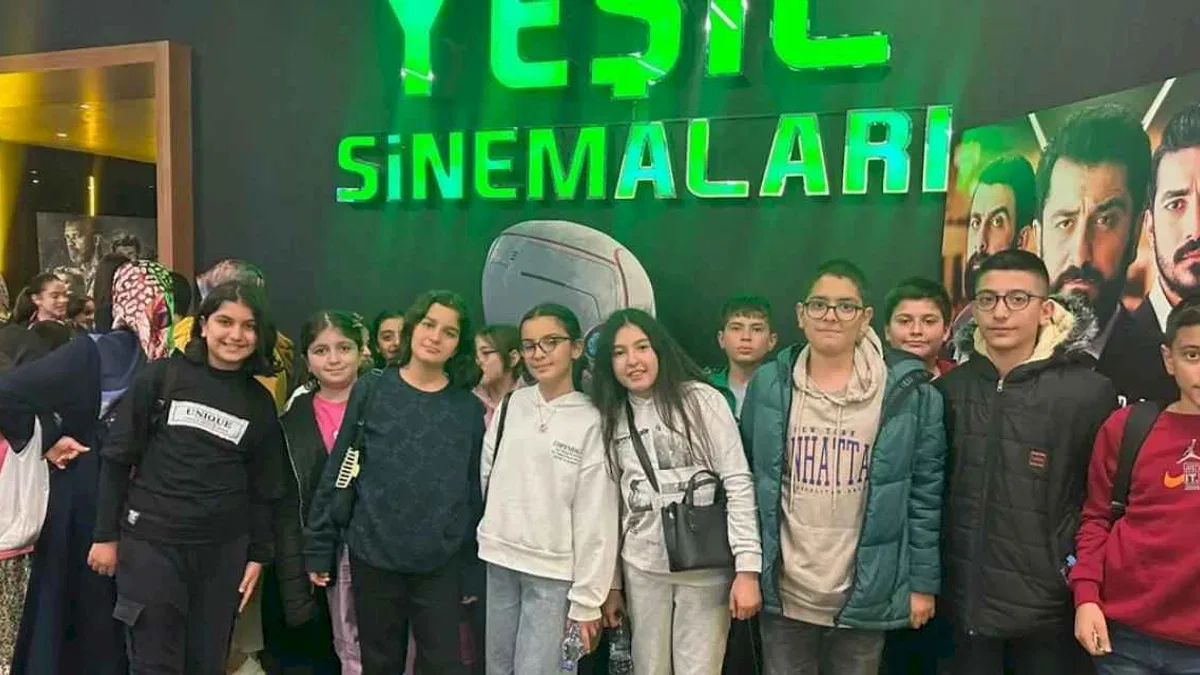 Malatya'da başarılı öğrencilere sinema ödülü