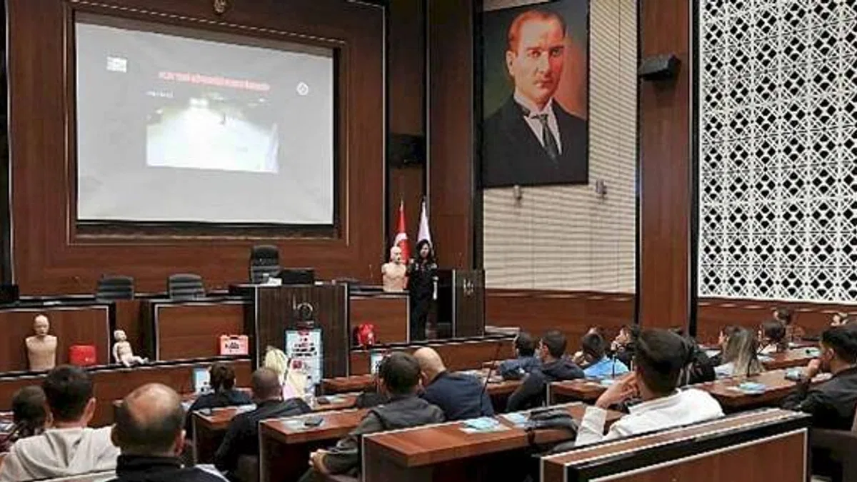 Güvenlik personeline ilk yardım eğitimi