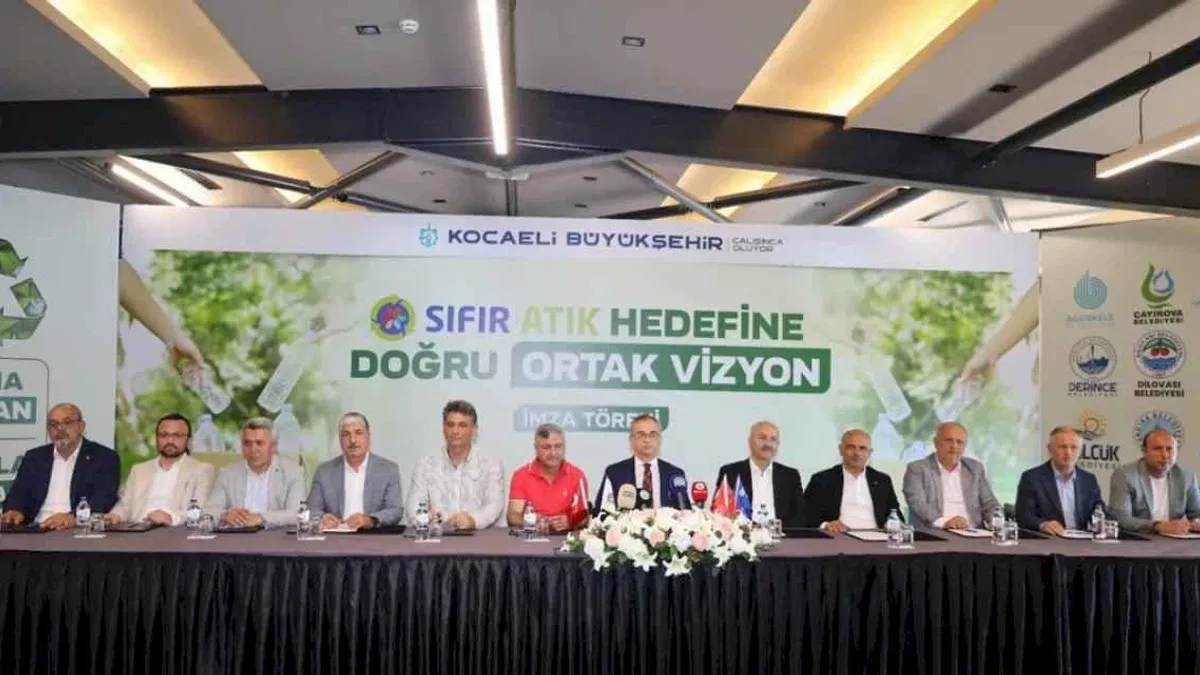 Kocaeli Büyükşehir'den 'sıfır atık' hamlesi