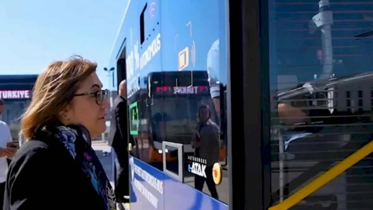Gaziantep’te toplu taşımada elektrikli otobüs dönemi başlıyor
