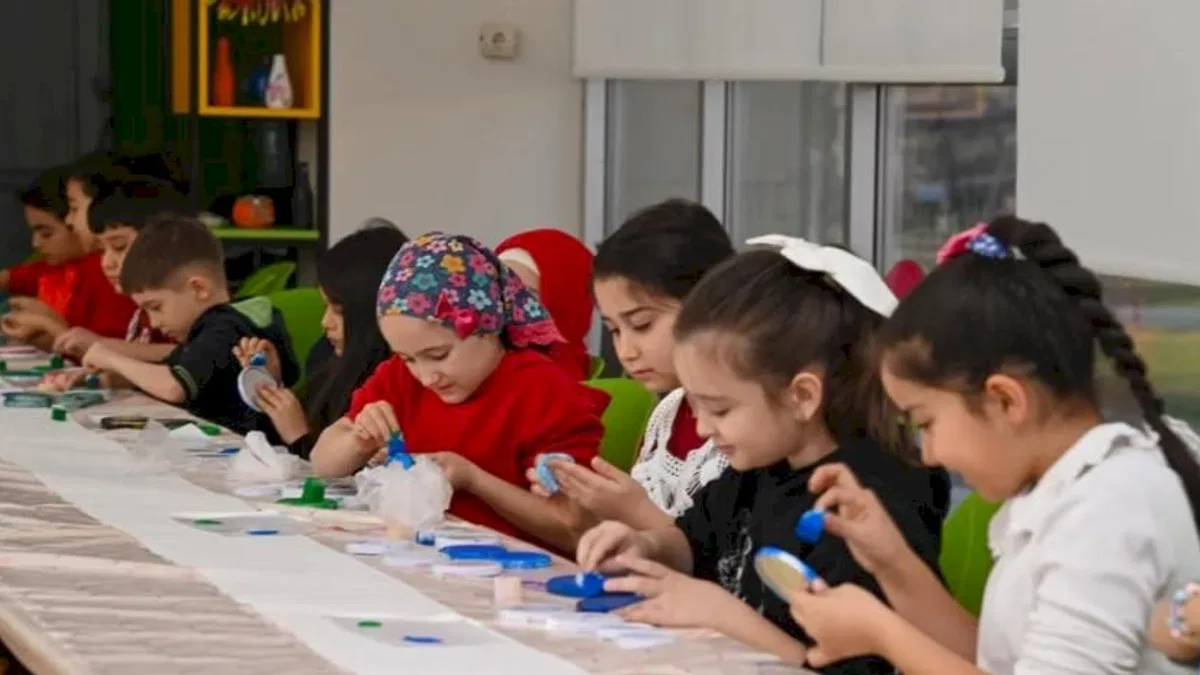 Konya Selçuklu'da çocuklara yönelik geri dönüşüm etkinliği