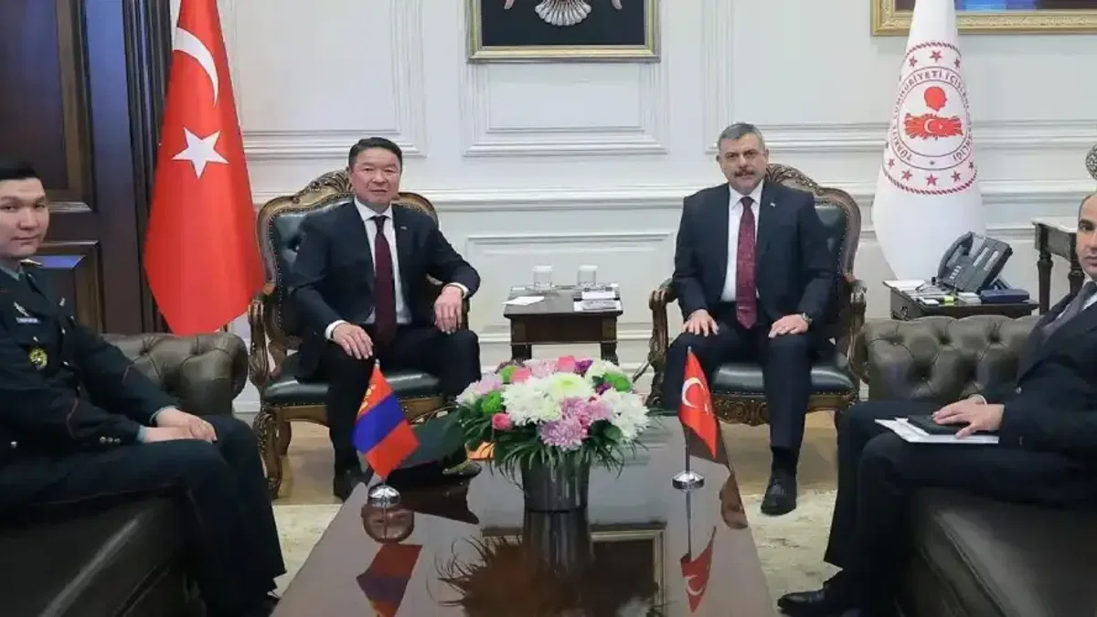 Türkiye ile Moğolistan arasında ticaret hedefi 500 milyon dolar