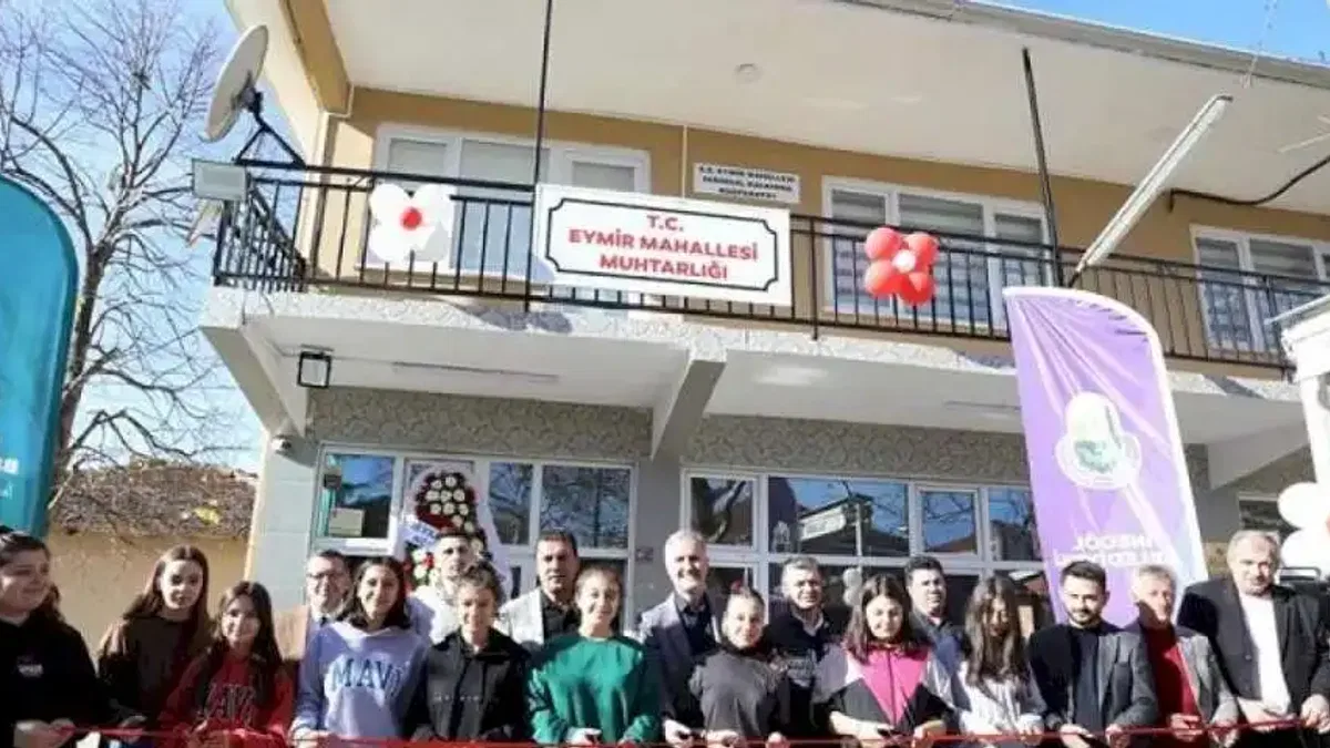 Bursa İnegöl mahalle konağını yeniledi