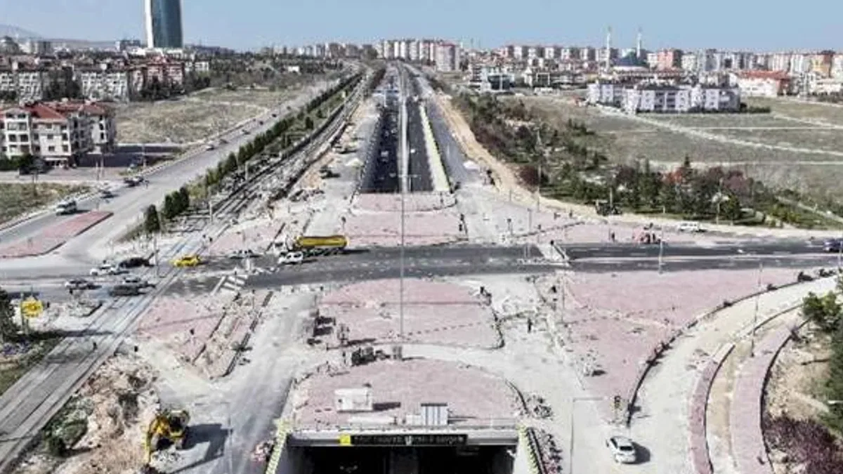 Konya'da o kavşak Mayıs'ta tamamen hizmete açılacak