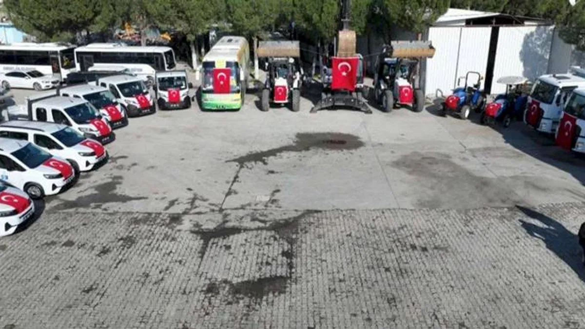 Balıkesir Edremit Belediyesi araç filasounu güçlendiriyor
