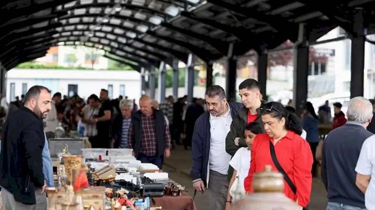 Kayseri Talas Antika Pazarı nostalji yaşattı