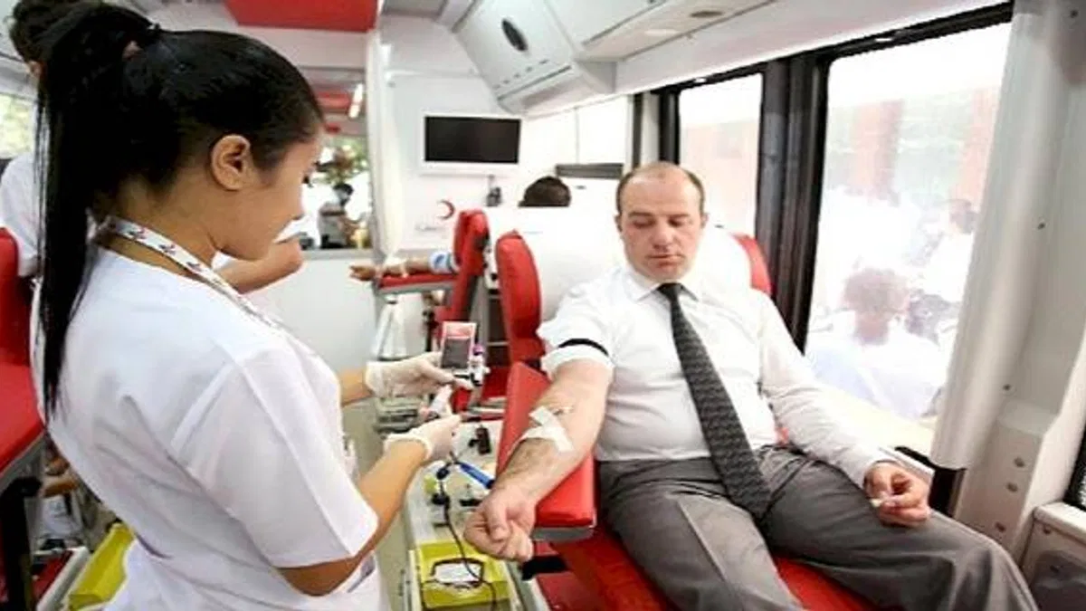 Kızılay'da Hayat Kurtaran Kan Bağışçılarına Teşekkür