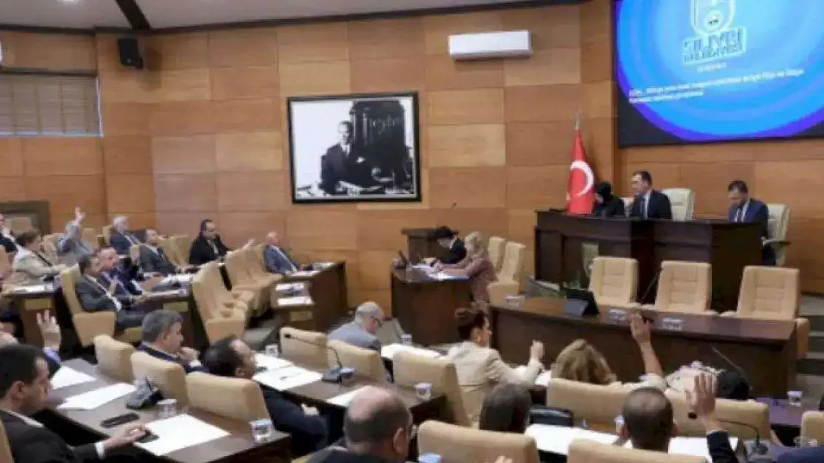 İstanbul Silivri Belediye Meclisi'nden İsrail'e kınama