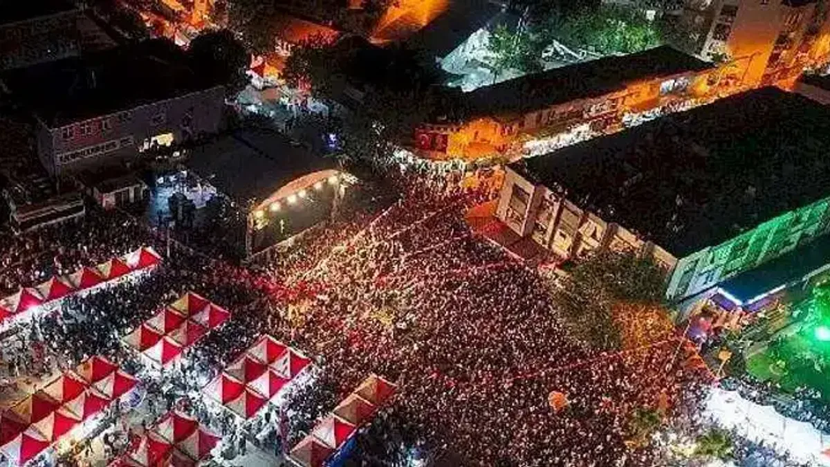 Kınık Hasat Festivali Coşkuyla Kutlandı