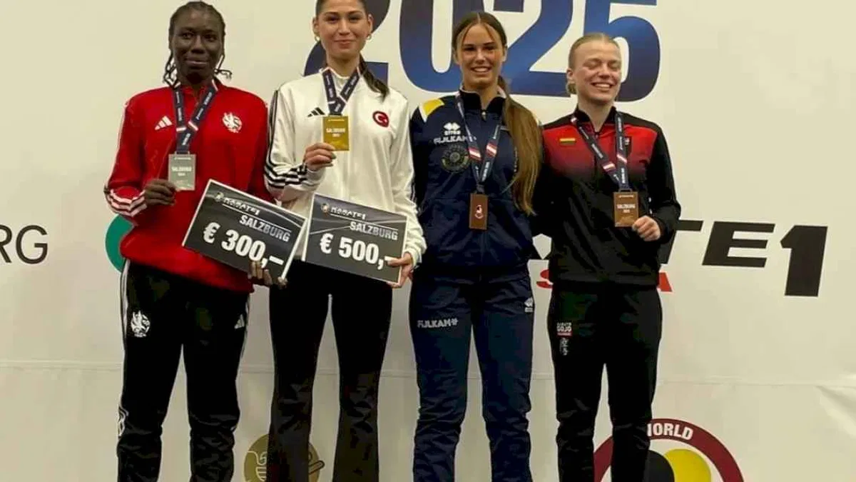 Zümra Rezzan Avrupa’dan şampiyon döndü