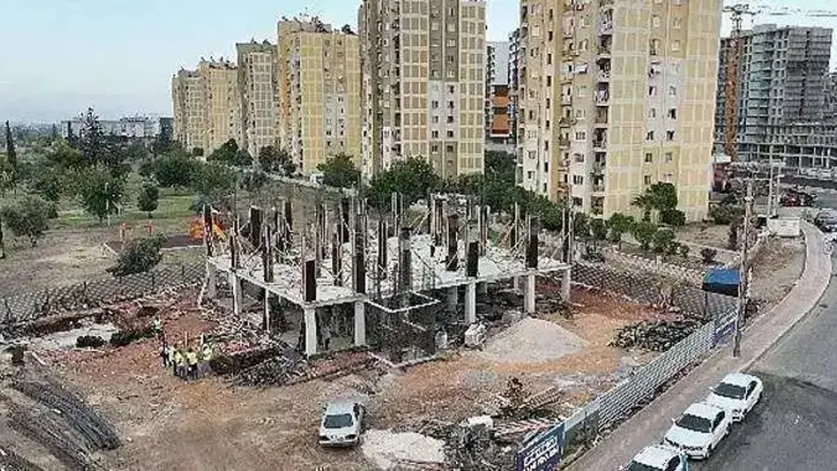 Güneş Mahallesi Cami Projesi Hızla Devam Ediyor