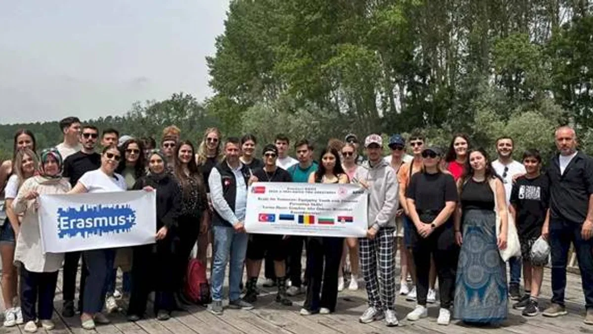 Uluslar arası öğrenciler Sakarya’nın doğasında unutulmaz bir gün yaşadı