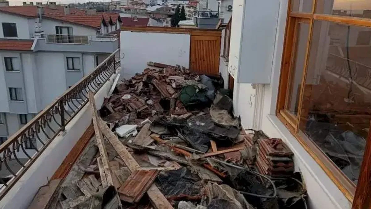 Fırtına mağduru şehit ailesine Kocaeli Büyükşehir'den destek