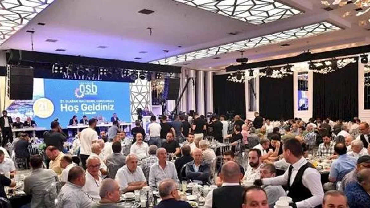 Kayseri OSB'den Mali Genel Kurul toplantısı