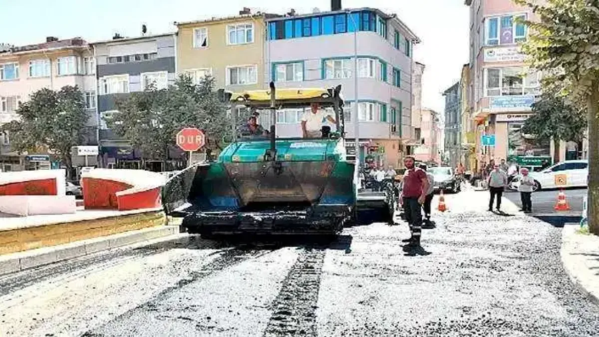 Malkara'da Yenileme çalışmaları hız kesmeden devam ediyor