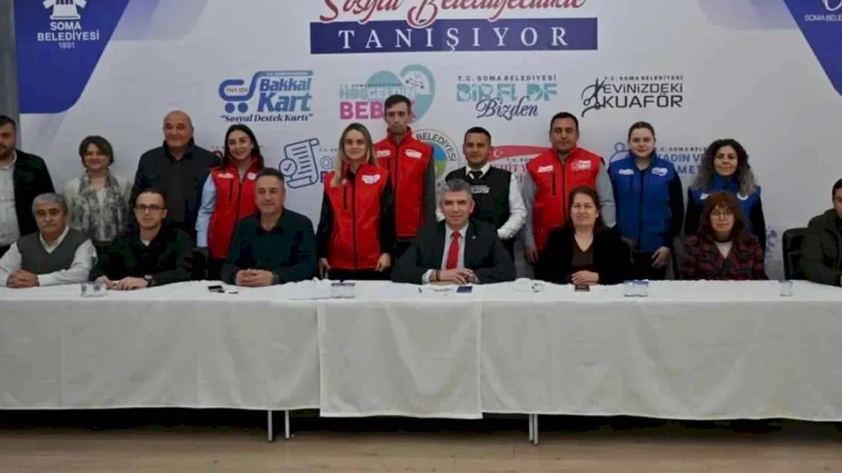 Manisa Soma, sosyal belediyecilikle tanışıyor