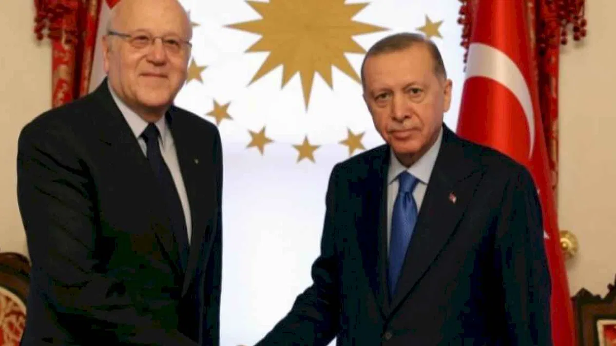 Cumhurbaşkanı Erdoğan, Lübnan Başbakanı ile görüştü