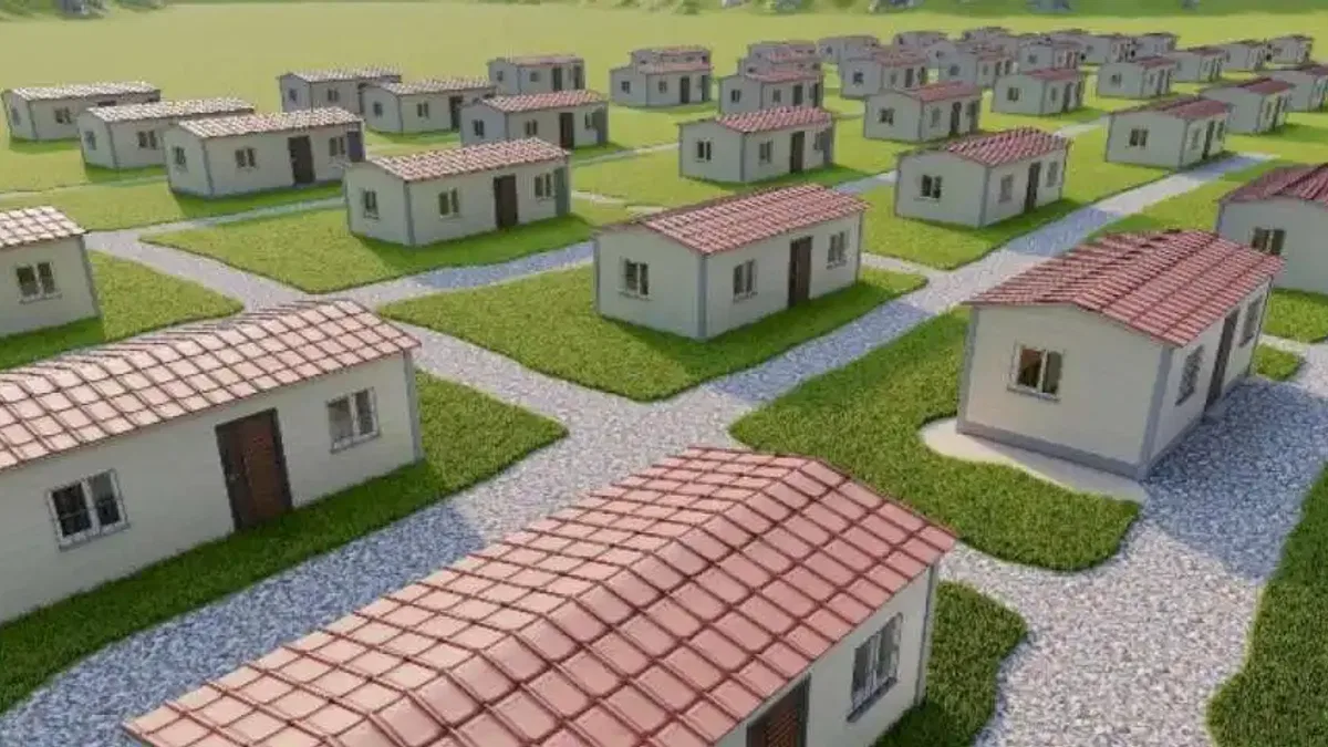 Malatya'ya 310 geçici konut daha