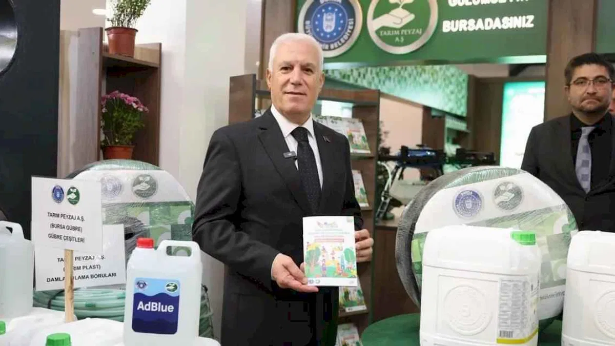 Bursa Büyükşehir'in projeleri Bursa Tarım Fuarı'na damga vurdu