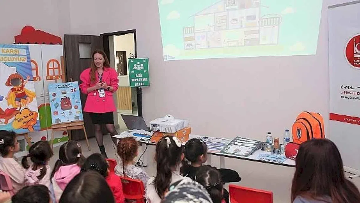 Minikler afet farkındalık eğitimiyle bilinçlendi