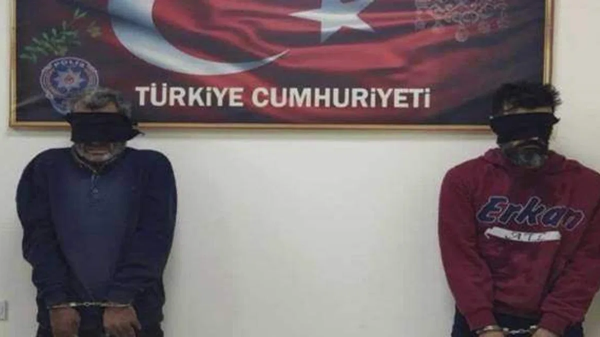 Suriye Afrin'de canlı bomba eylemi hazırlığındaki 2 PKK/YPG'li terörist yakalandı