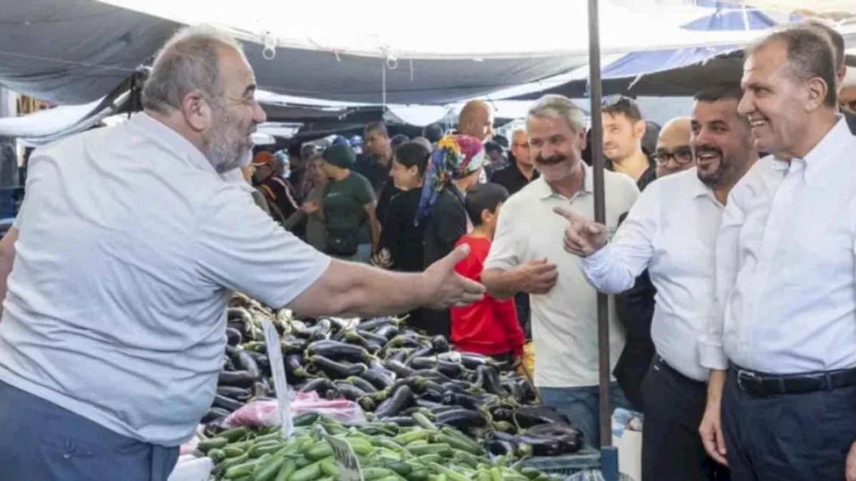 Mersin'de Başkan Seçer’e sevgi seli