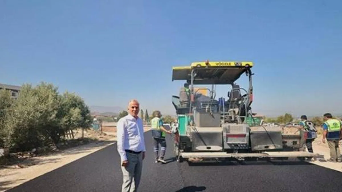 Denizli'de okul yolu artık daha konforlu
