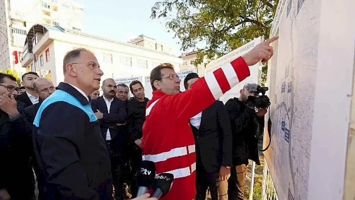 İmamoğlu ve Çalık Beylikdüzü'nde İncelemelerde Bulundu