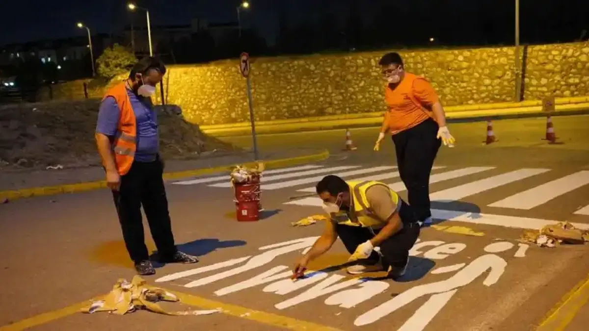 Kocaeli'de 450 noktada güvenli yaya geçidi hamlesi