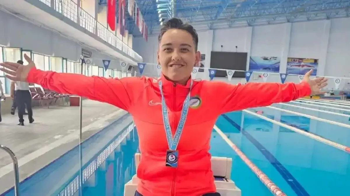 Ordulu sporcu Eda Kaya'dan Türkiye Şampiyonası’nda üç madalya