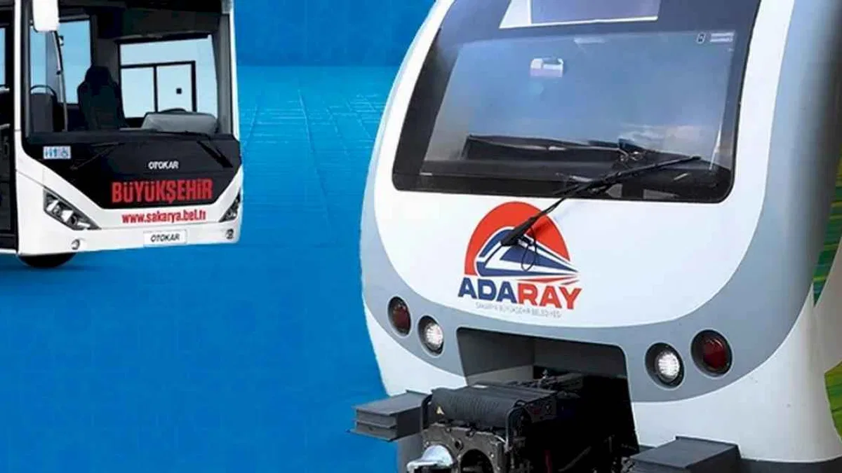 Sakarya'da toplu taşıma bayram boyunca ücretsiz