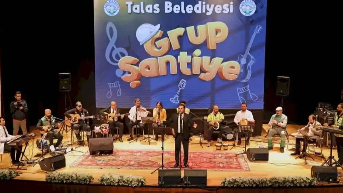 Kayseri Talas'ta yaz akşamları daha renkli