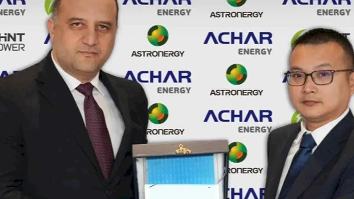 Astronergy ve Chint Power, Achar Energy arasında işbirliği