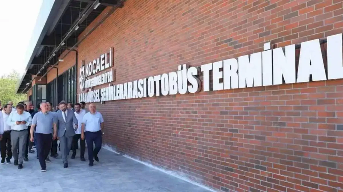 Kocaeli’de yeni otobüs terminali hizmete hazırlanıyor