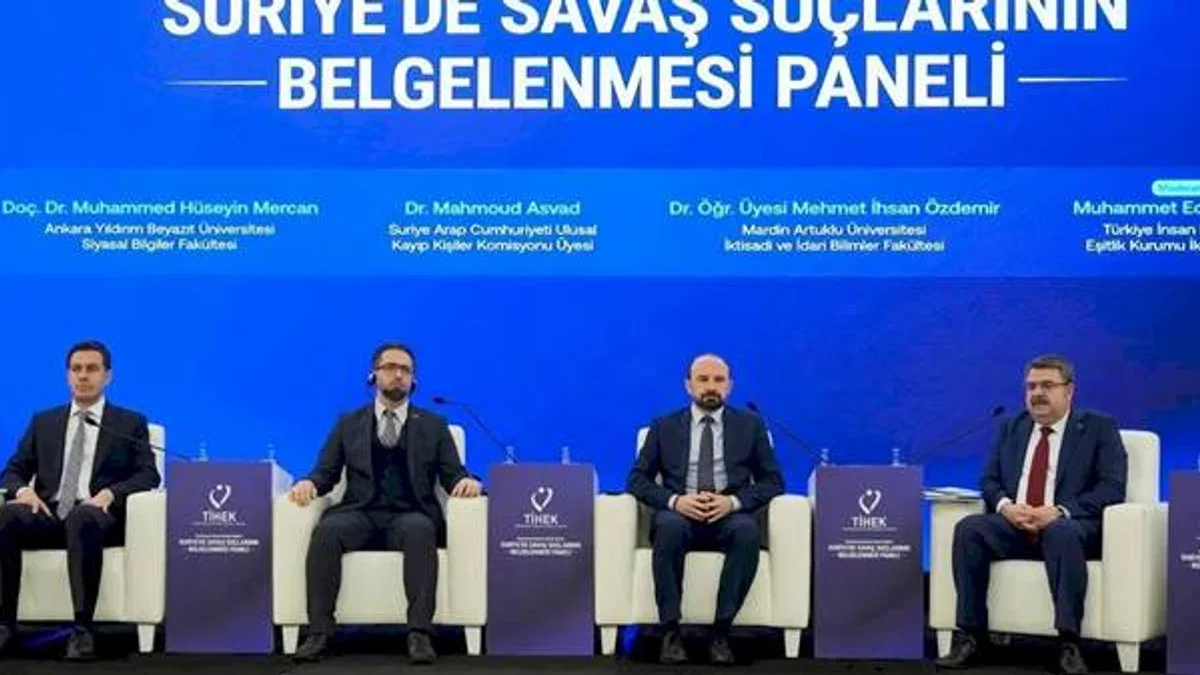 TİHEK'ten Suriye'deki insan hakları ihlallerine kapsamlı rapor