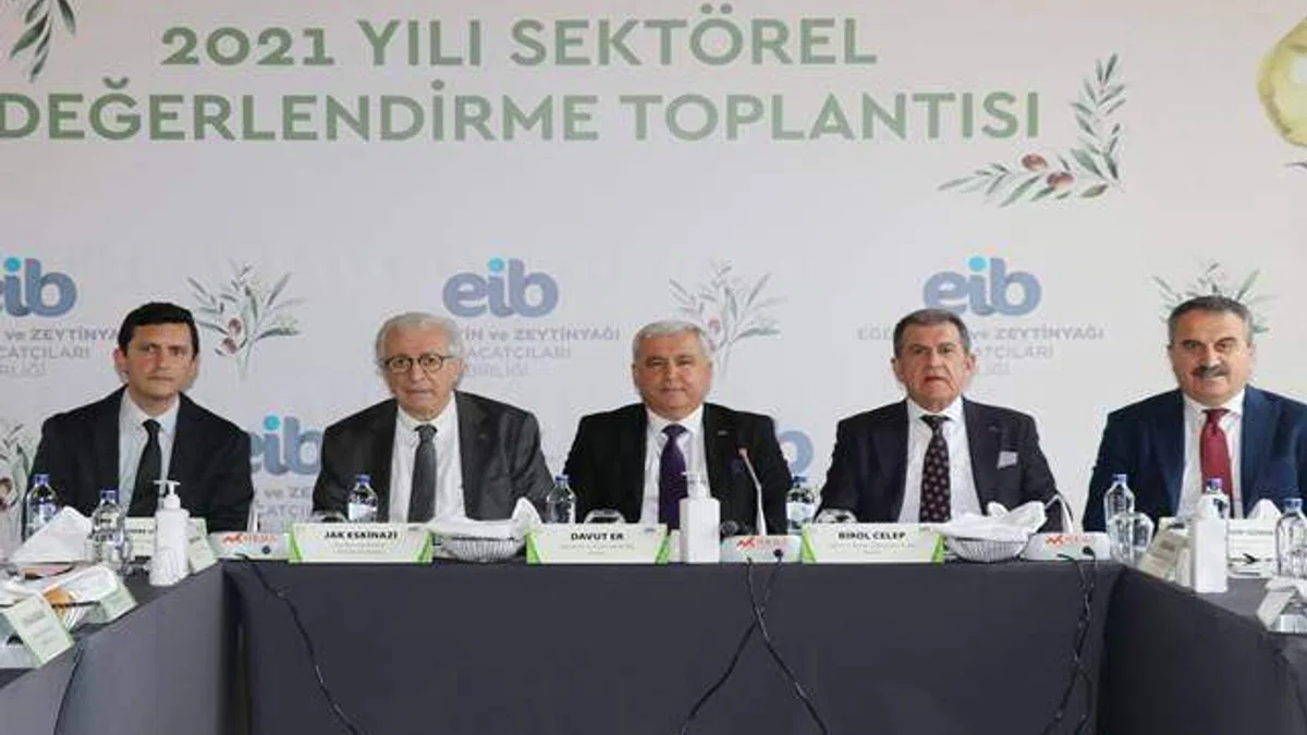 Zeytin ve zeytinyağı ihracatında hedef 1 milyar dolar