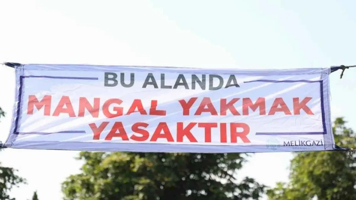 Kayseri Melikgazi'den 'mangal' önlemi