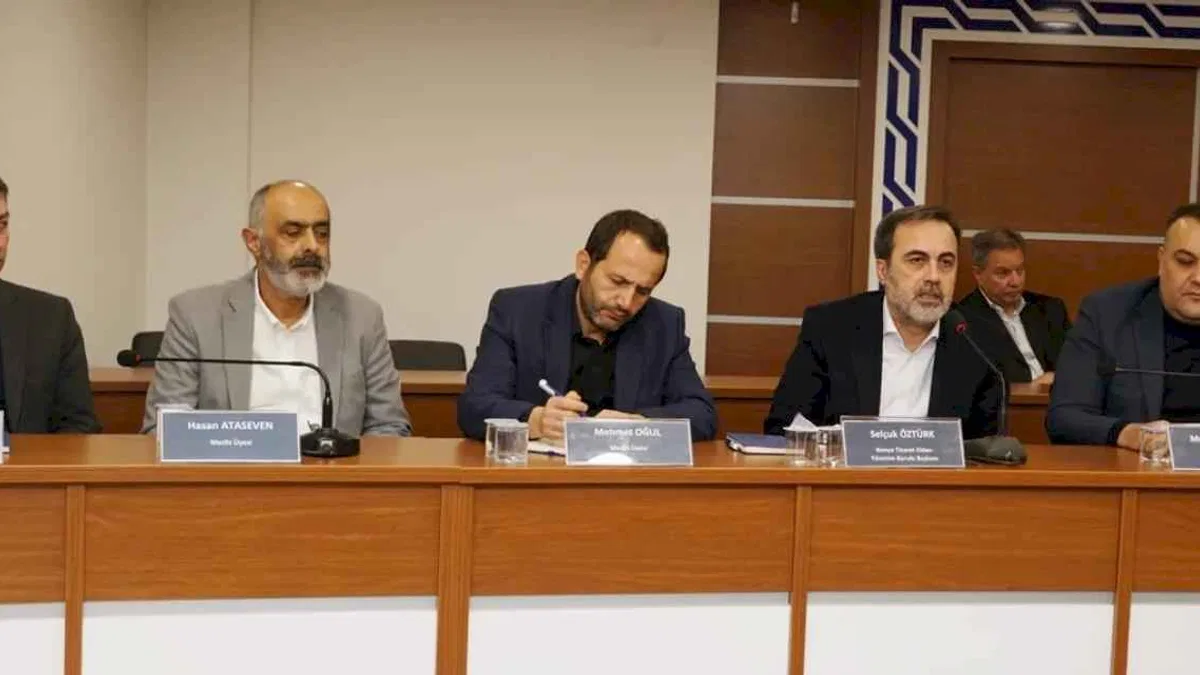 Konya Ticaret Odası’nda sektör sorunları masaya yatırıldı