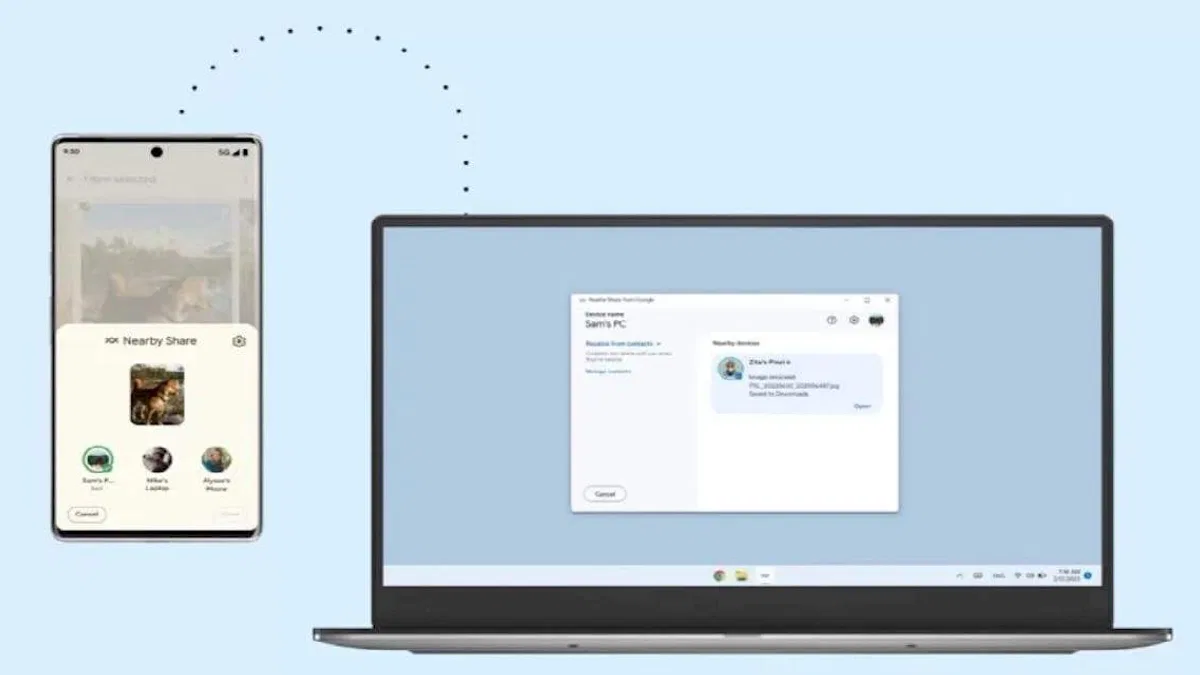 Windows İçin Nearby Share Beta Yayınlandı