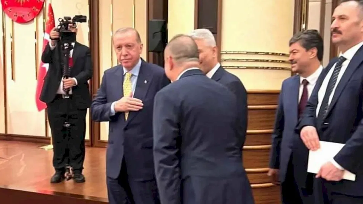 Cumhurbaşkanı Erdoğan, Uluslararası Esnaf Birliği Temsilcilerini kabul etti