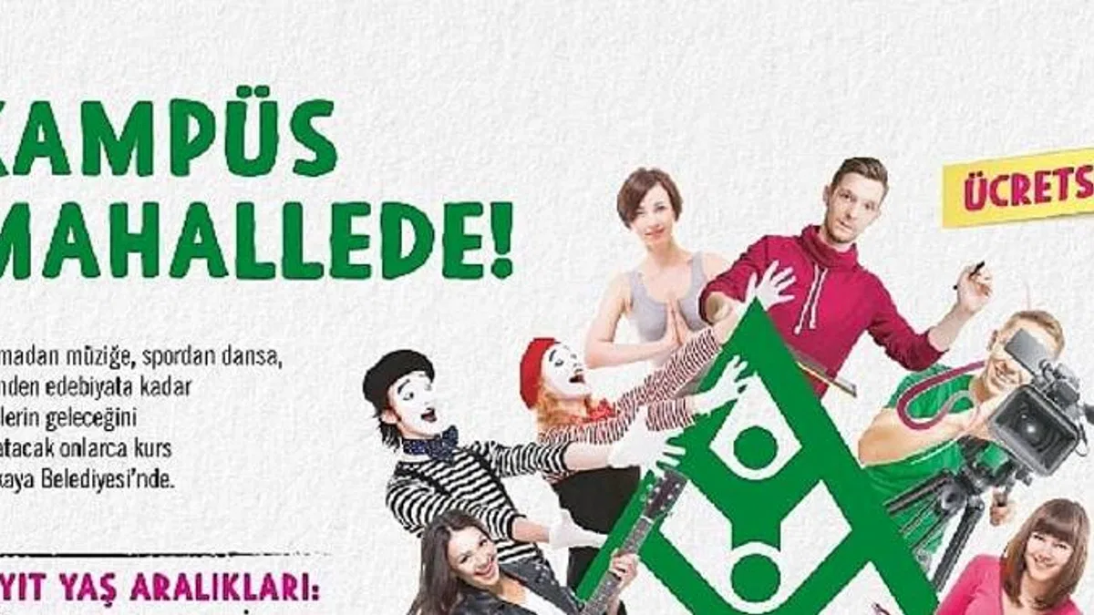 "Kampüs Mahallede" Kurs Kayıt Dönemi Başlıyor