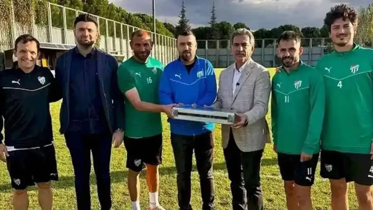Bursa Gemlik'ten Bursaspor'a destek ziyareti