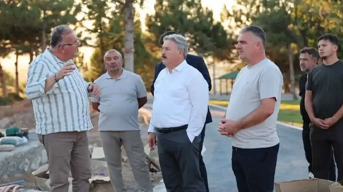 Kayseri Melikgazi'de Gesi mesire alanı yeni yüzüyle geliyor