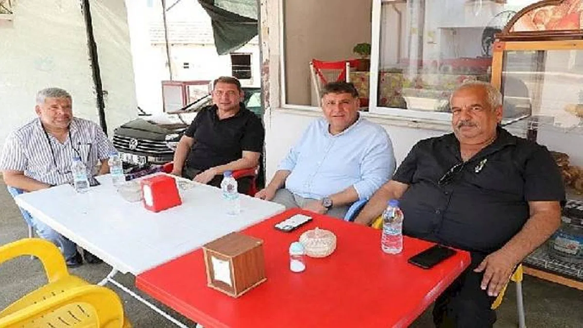 Başkan V. Özkan Sahaya İndi Vatandaştan Tam Not Aldı