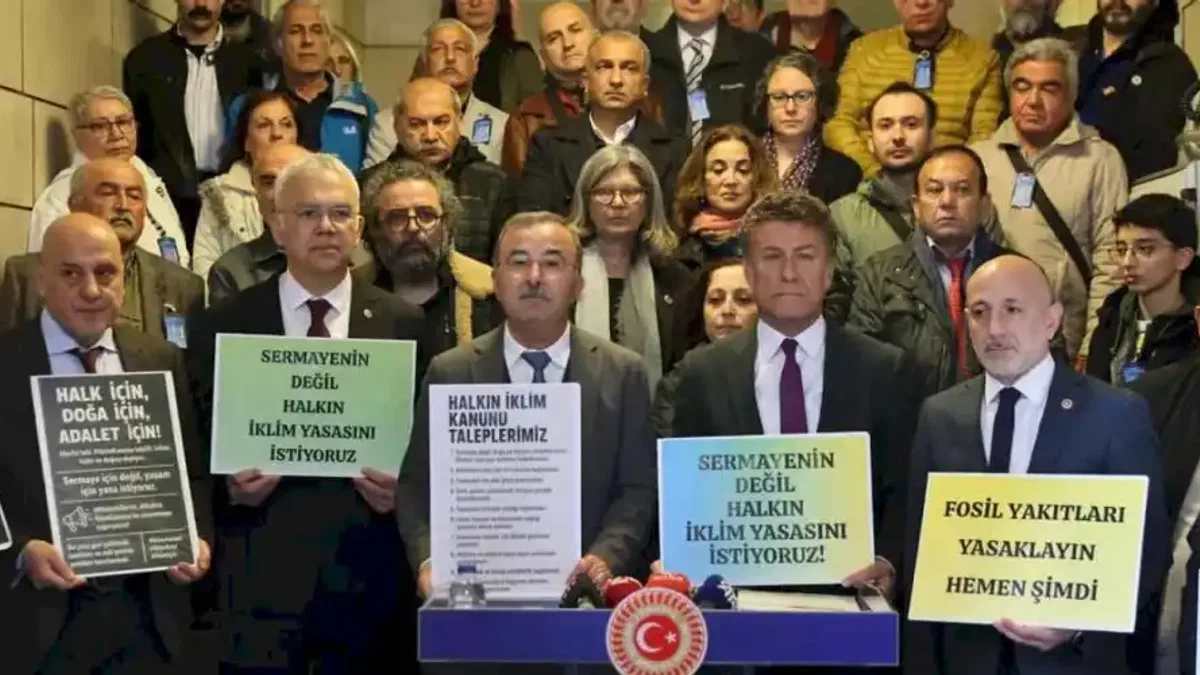 İklim Kanunu teklifine vekillerden eleştiri!
