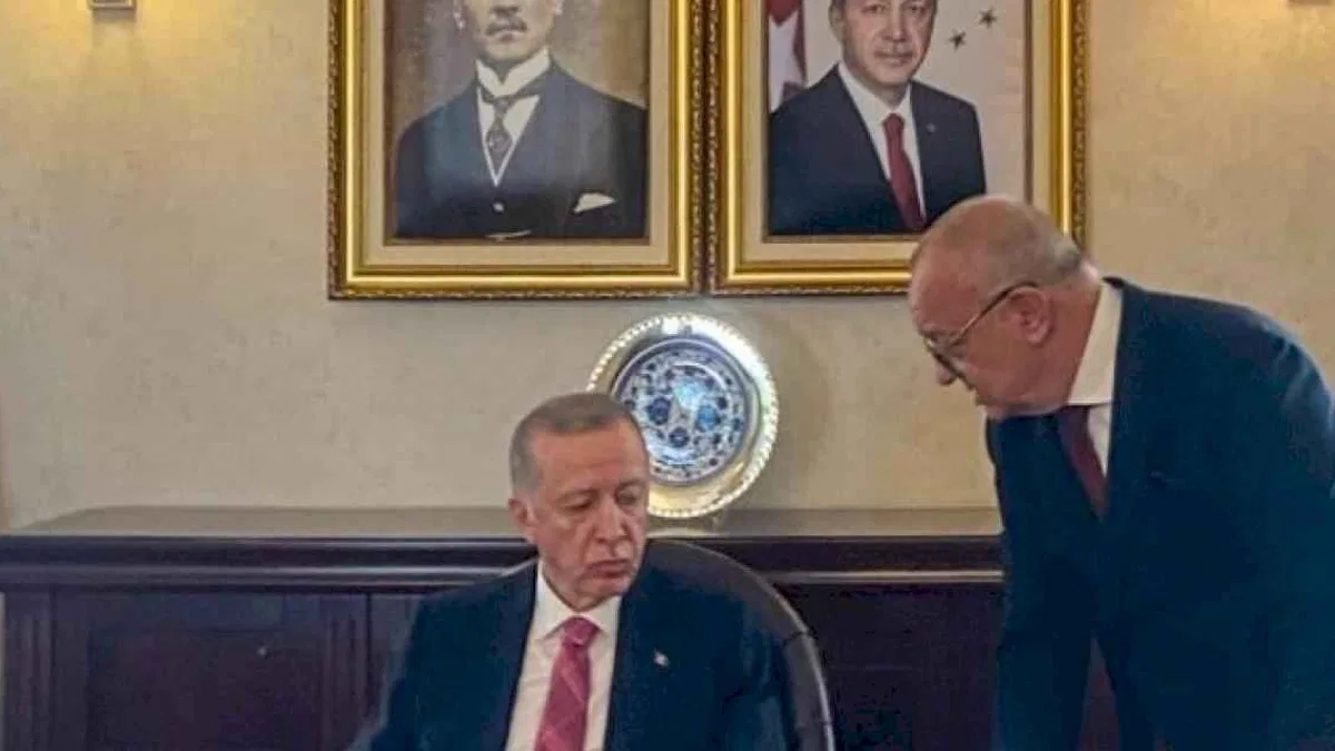 Başkan Ergün, Cumhurbaşkanı Erdoğan’a dev projeleri aktardı