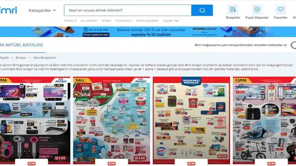 Market Broşürlerine İlgi Artıyor!